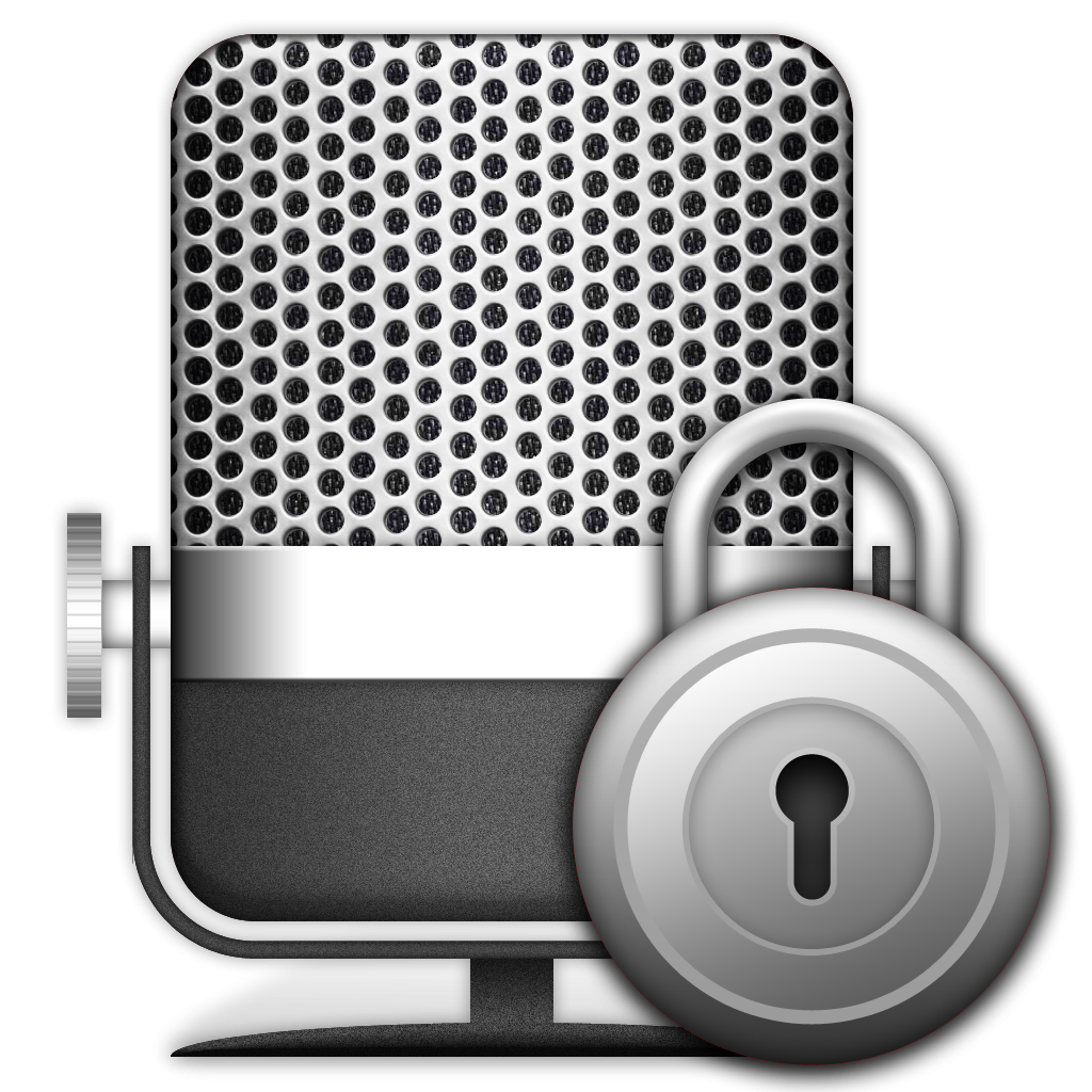 Microphone Lock Icon