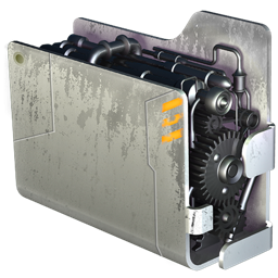 Big Mean Folder Machine Icon