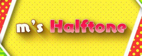 m's Halftone Icon