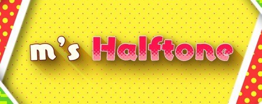 m's Halftone Cover