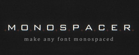 Monospacer Icon