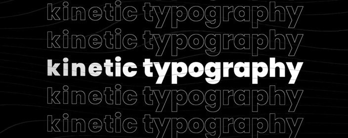 Kinetic Typography Cover