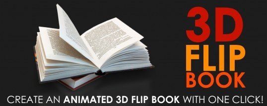 3D Flip Book Cover