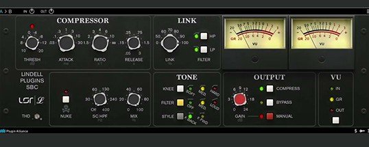 Plugin Alliance Lindell Audio SBC Cover