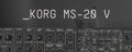 Arturia KORG MS-20 Icon