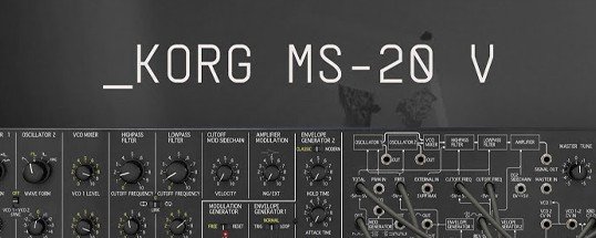Arturia KORG MS-20 Cover