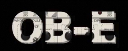 GForce Software Oberheim OB-E Cover