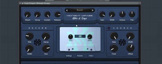 Midnight Mirage VST Cover