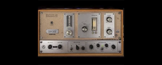 Arturia Rev PLATE-140 Cover