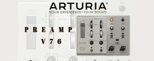 Arturia Pre V76 Cover