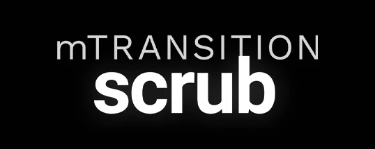 motionVFX mTransition Scrub Cover