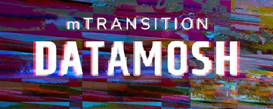 motionVFX mTransition Datamosh Cover