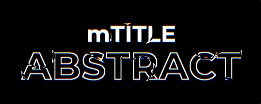 motionVFX mTitle Abstract Cover