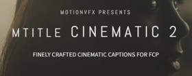 motionVFX MTITLE CINEMATIC 2 Icon