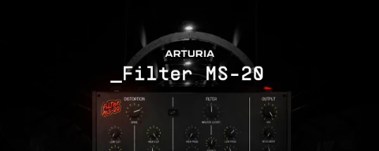 Arturia  Filter MS-20 Cover
