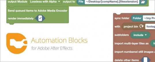 Automation Blocks for After Effects Cover