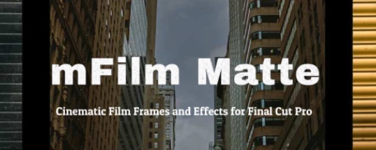 motionVFX mFilm Matte Cover