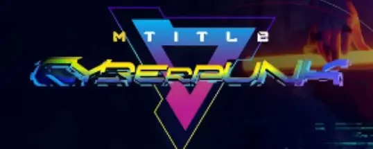 motionVFX mTitle Cyberpunk Cover