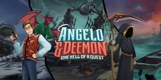 Angelo and Deemon: One Hell of a Quest Cover