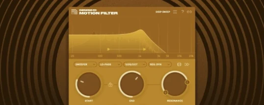Denise Audio Motion Filter Cover