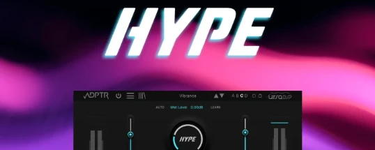 Plugin Alliance ADPTR Audio Hype Cover