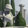 Human: Fall Flat Icon