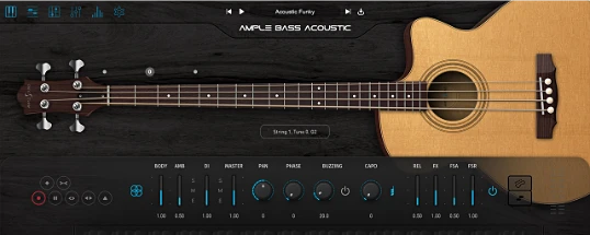 Ample Sound Acoustic Bass ABA Icon