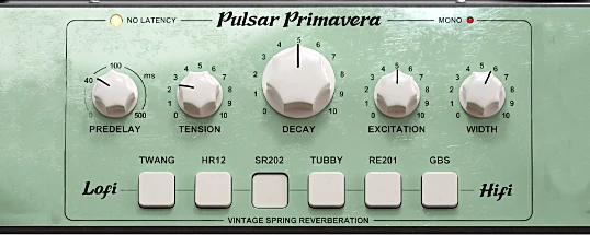 Pulsar Audio Pulsar Primavera Cover