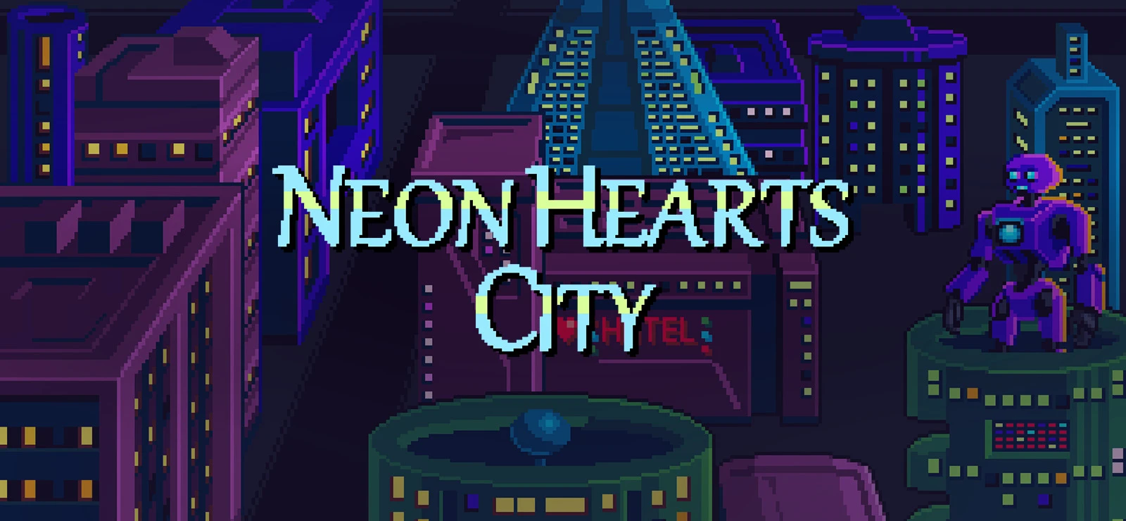 Neon Hearts City Cover