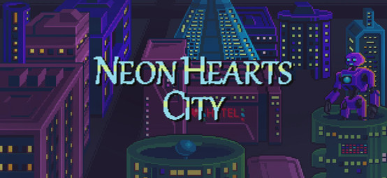 Neon Hearts City Cover