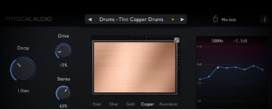 Physical Audio Dynamic Plate Reverb Cover