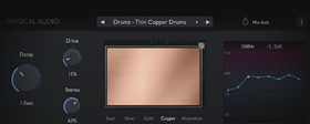 Physical Audio Dynamic Plate Reverb Icon