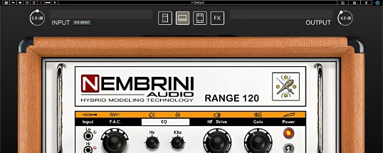 Nembrini Audio Range 120 Cover