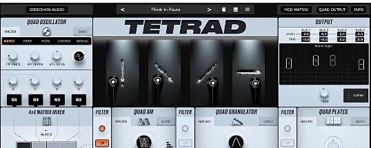 Physical Audio Tetrad Cover