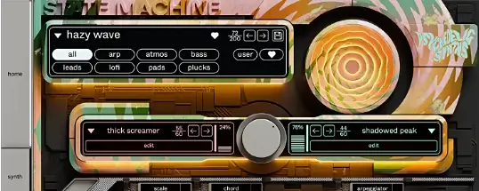 Cradle State Machine Psychedelic Synths Cover