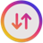 Data tracker Widget :TransData Icon