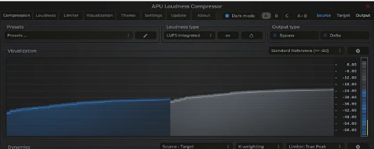 APU Software Loudness Compressor Cover