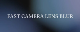 Fast Camera Lens Blur Icon