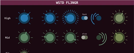 Wasted Audio WSTD FL3NGR Cover
