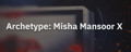 Neural DSP Archetype Misha Mansoor X Icon