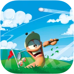 Worms Crazy Golf Icon