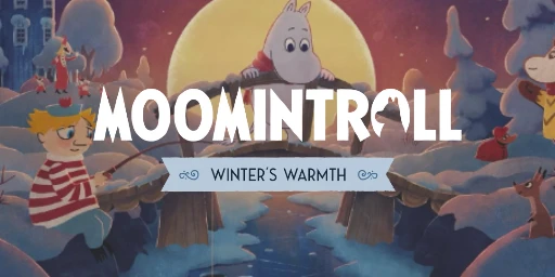 Moomintroll Winter Warmth Cover