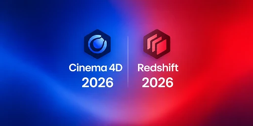 Cinema 4D & Redshift 2026 Cover