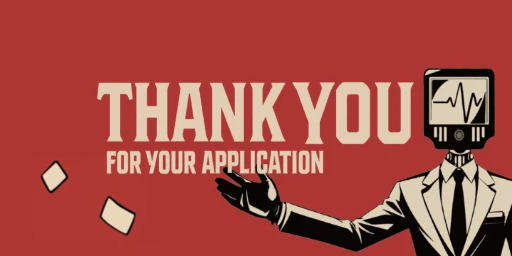 Thank You For Your Application Cover