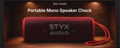 Styx Audio Portable Mono Speaker Check Icon
