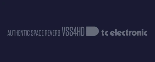 TC Electronic VSS4 HD Native Authentic Space Reverb Cover