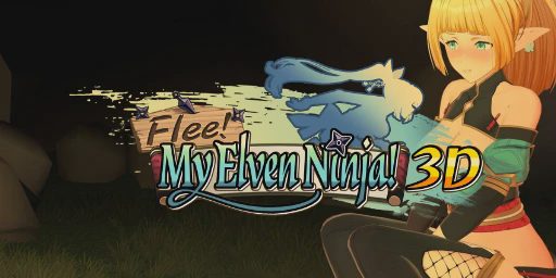 Flee, My Elven Ninja! 3D Cover