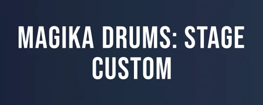 Elektra Magika Drums: Stage Custom Cover