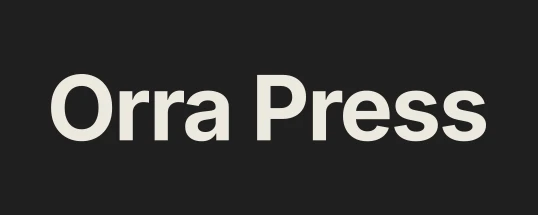Orra Audio Orra Press Cover