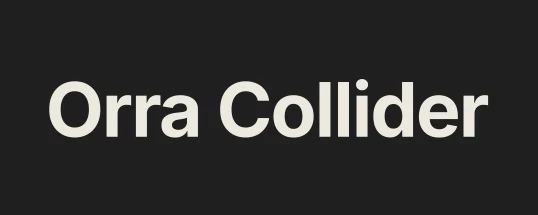 Orra Audio Orra Collider Cover